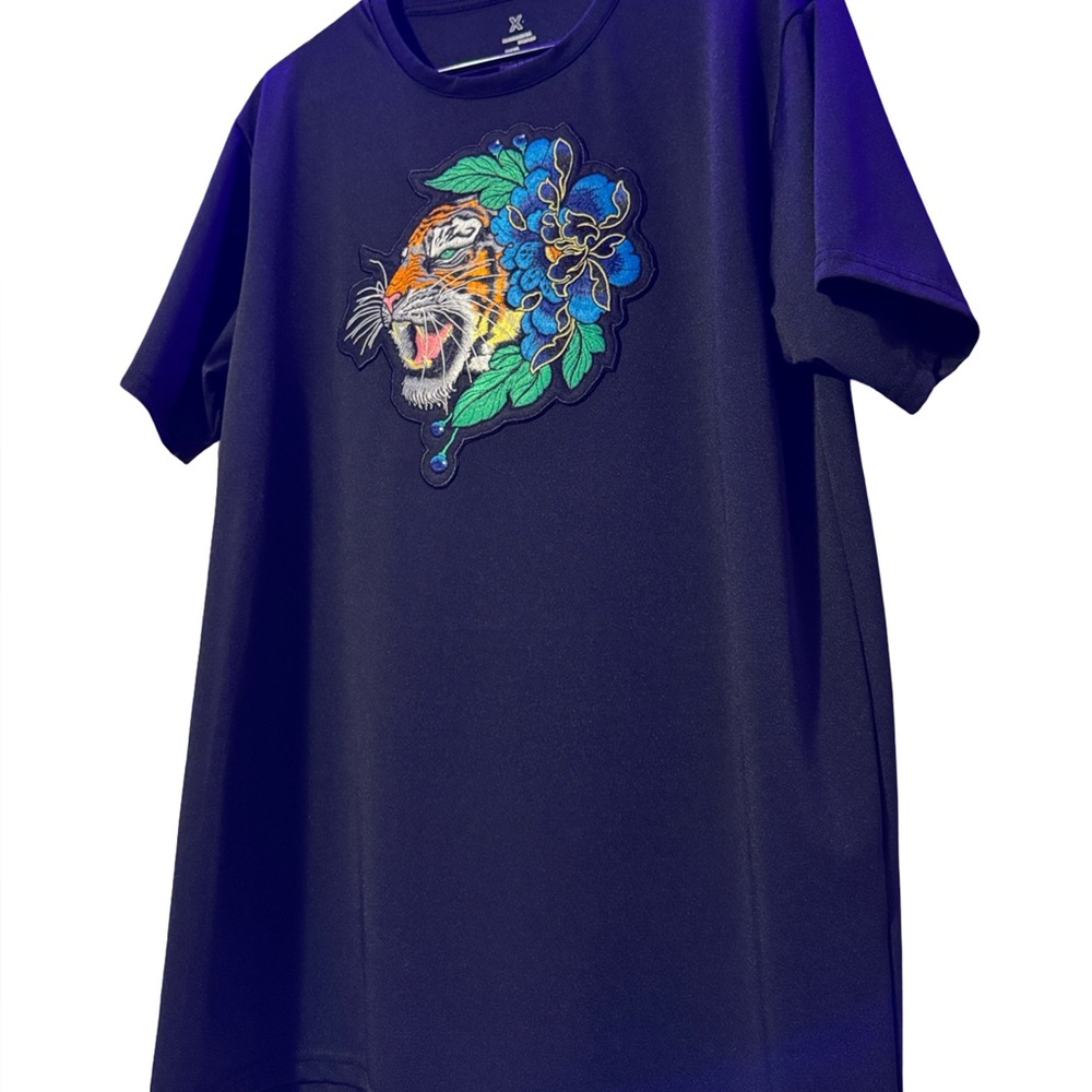 Tigress Lily Black T-Shirt Size XL - Picture 5 of 9